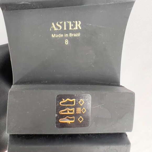 Aster Kandi Ecoflex Over-the-Knee Black Boots – Size 8 NWBox - Picture 9 of 9